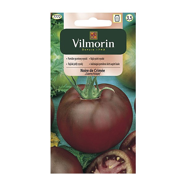 Pomidor gruntowy wysoki Noire de Crimée Vilmorin