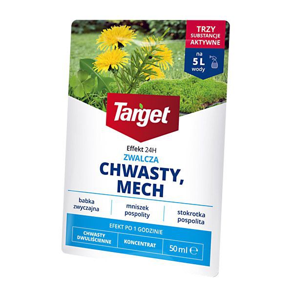 Effekt 24H na chwasty i mech Target koncentrat 50 ml