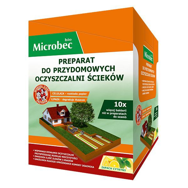 Preparat do szamb i przydomowych oczyszczalni ścieków Microbec Bio
