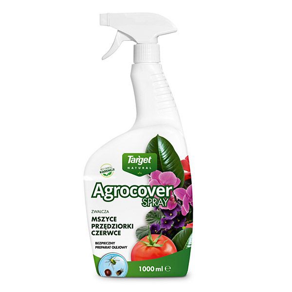 Agrocover Spray zwalcza mszyce, przędziorki, czerwce Target